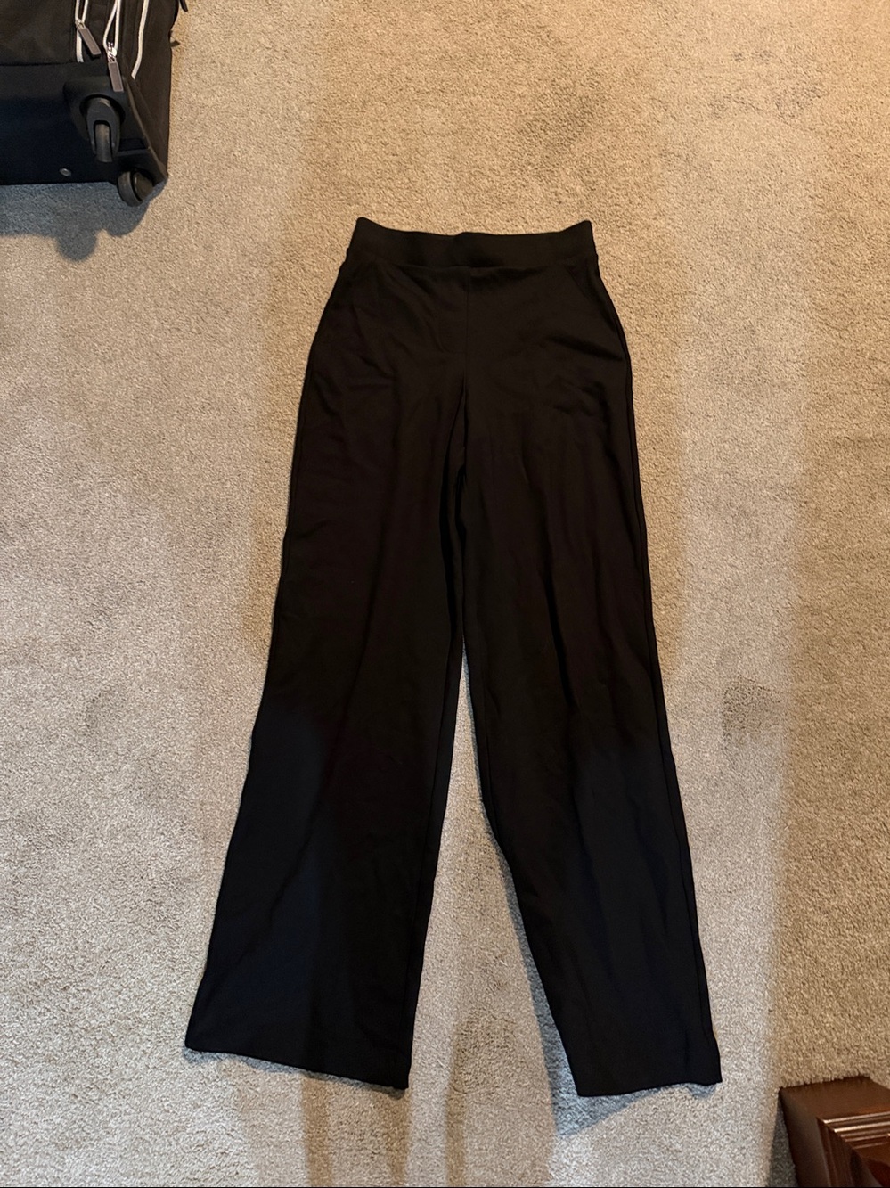 Quince Black Wide-Leg Pants - Picture 3 of 4